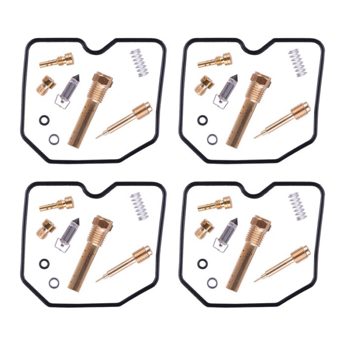 4Sets Carburetor Repair Kit Motorcycle Accessories Fit for Kawasaki ZL600B Eliminator 1996 1997 7BE