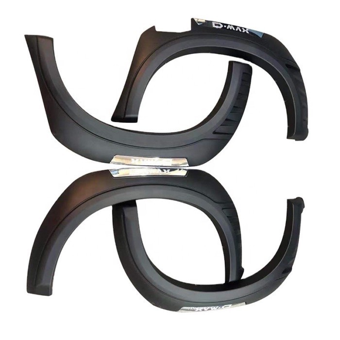 4x4 Automotive Parts Factory Manufacture Wheel Flare Universal Fender Flares Fit For Isuzu DMAX fen