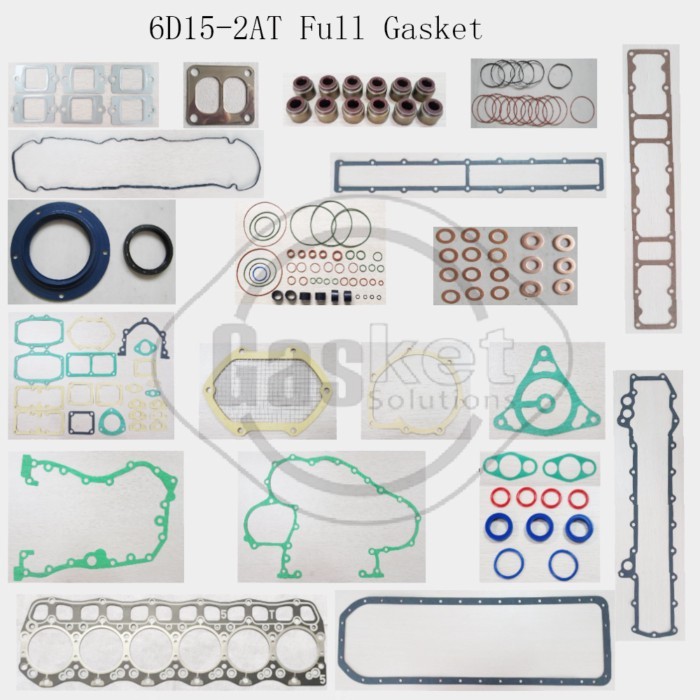 S3L2 S3Q2 S4Q2 S3E S3F 6D15 6D15T 6D15-2AT L3E S4E S4E2 S4E-2 Full Gasket Kit Fits For Mitsubishi E