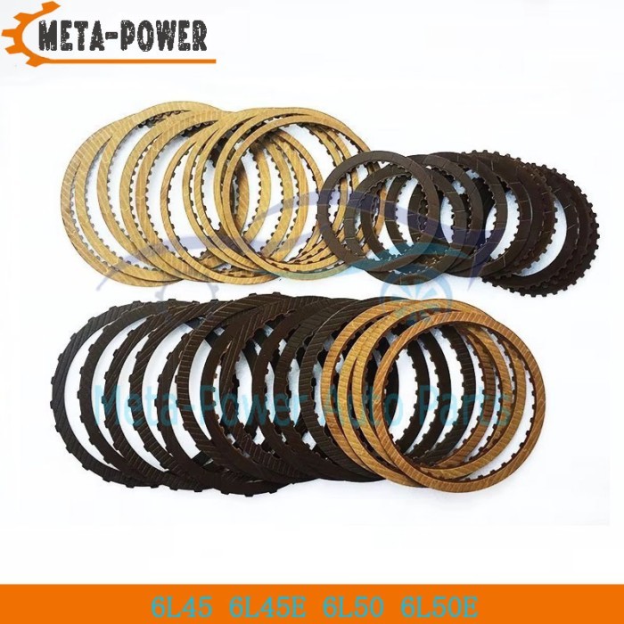 6L45E 6L50E Auto Transmission Friction Plates New Gearbox Clutch Disc Kit For BMW Cadillac 6L45 6L5