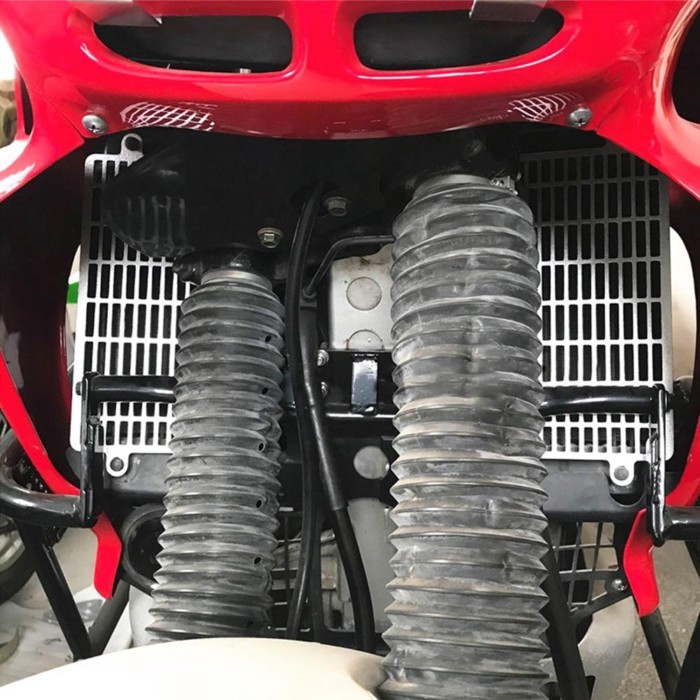 Motorcycle XRV750 XRV650 Africa Twin Radiator Grille Guard Cover For Honda XRV 750 Africa Twin RD07