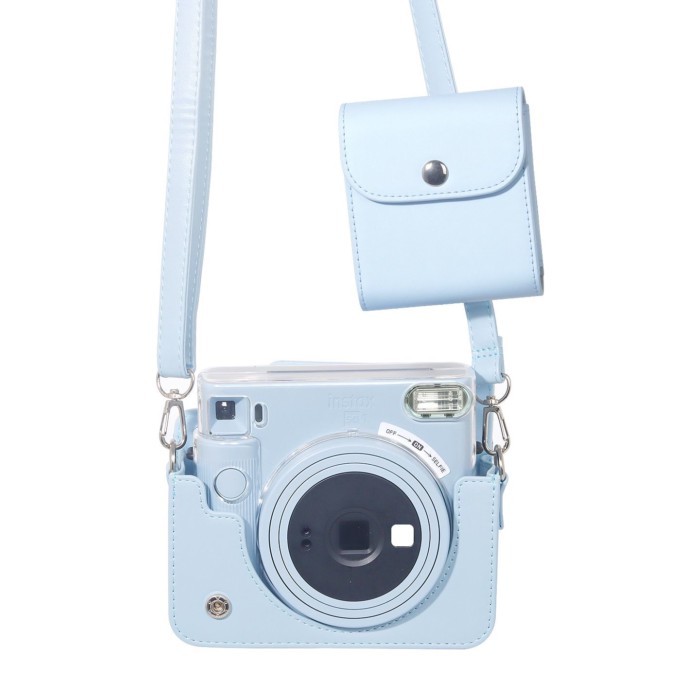 Fuji SQ1 เคสโพลารอยด์ กระเป๋ากล้อง instax SQUARE เคสหนังป้องกันกล้อง sq1 เคสป้องกัน
