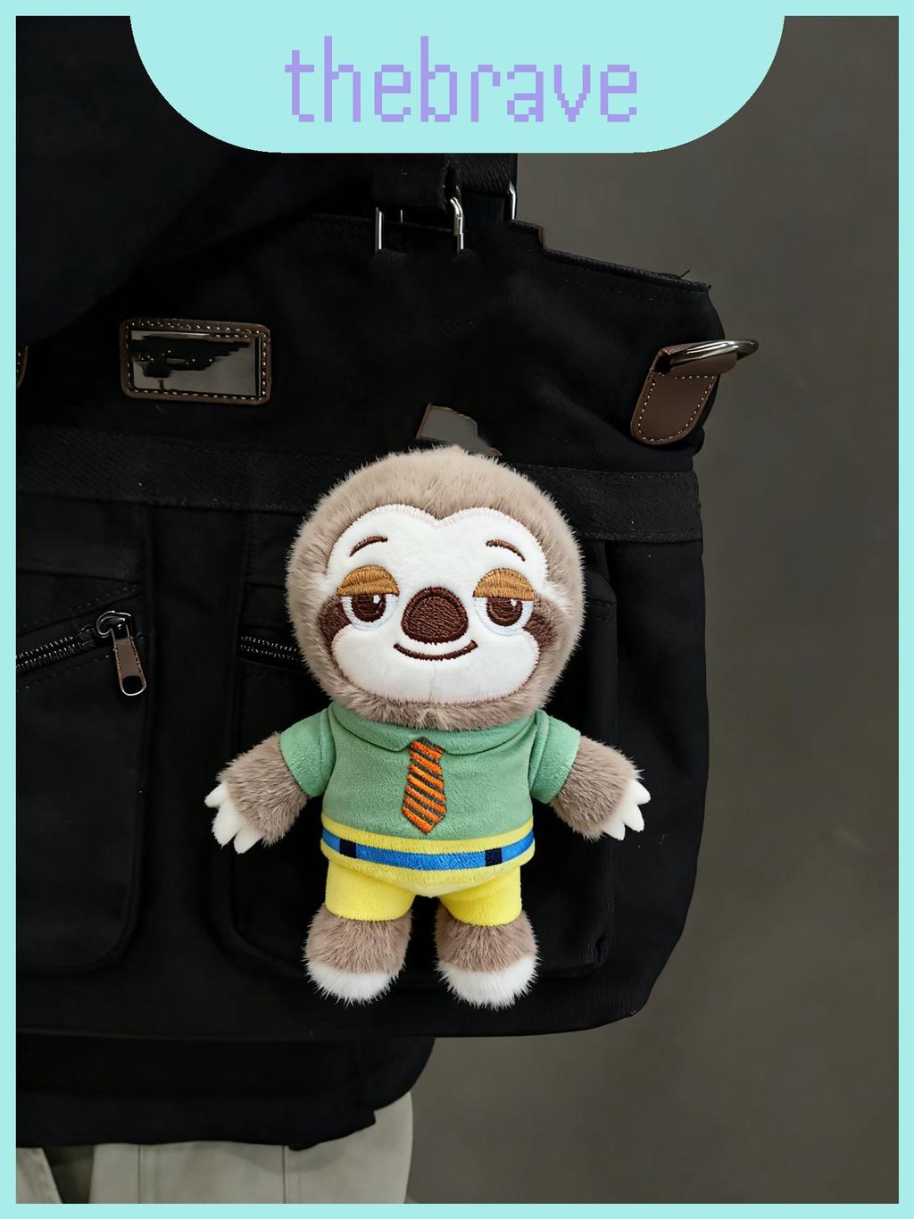 Judy น่ารัก Nick Sloth Sloth และ Benjamin Plush Collectors พวงกุญแจสําหรับ