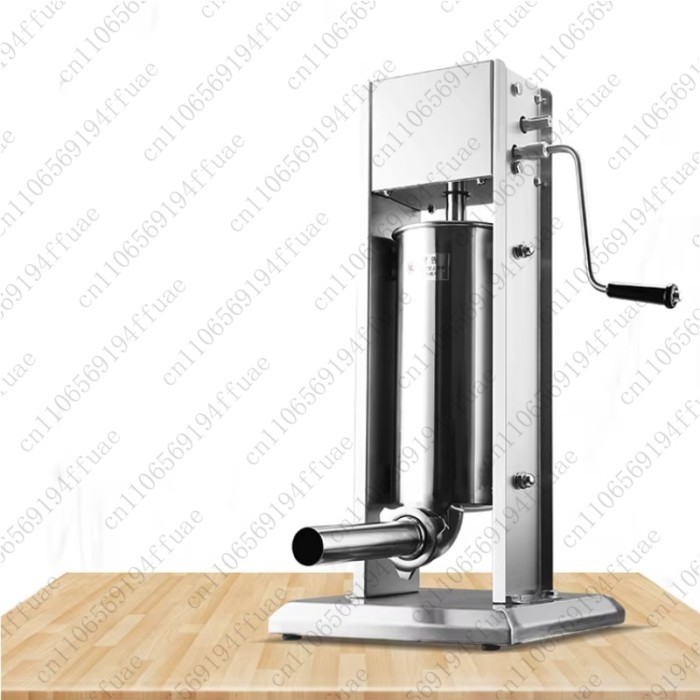 Sausage Stuffer 5L Stainless Steel Vertical Manual Sausage Filling Machine