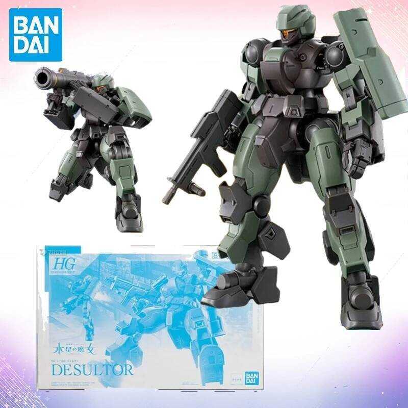 In Stock Model Toys Bandai Genuine HG MD-0021 Desultor Gundam The Witch From Anime Action Figure Ro