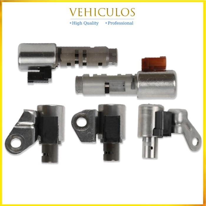 5PCS U340E U341E U341F CTV Transmission Solenoid Kit For Toyota Corolla Celica GT Echo Scion 1.8L Y