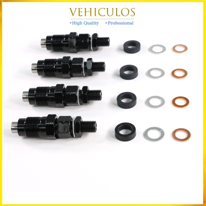 4D56 4D56T 4 Piece New Diesel Fuel Injector For Mitsubishi Pajero Triton Delica 2.5L D4BX D4BA G6BA