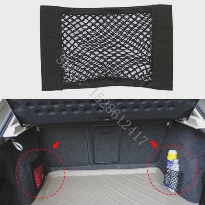 For CITROEN C4 C4 PICASSO C6 PEUGEOT 207 308 407 Car Boot Trunk Seat Back Elastic Storage Net Cargo