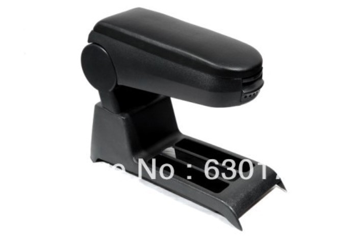 Center Console Armrest (Leatherette Black) For VW Volkswagen Polo 9N 9N3