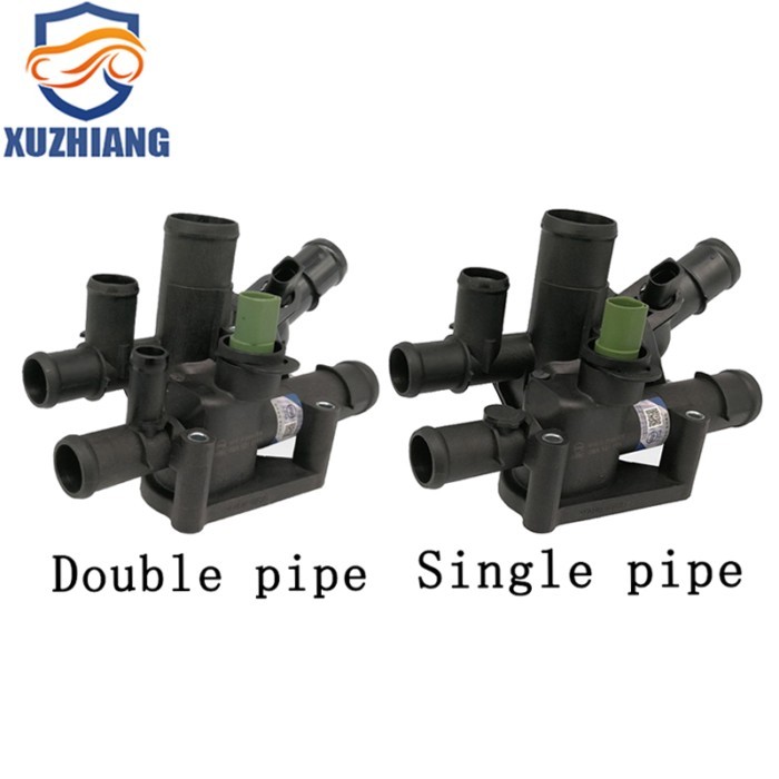 06A121111 06A121111A Engine Coolant Thermostat Compatible with for VW Golf Audi A3