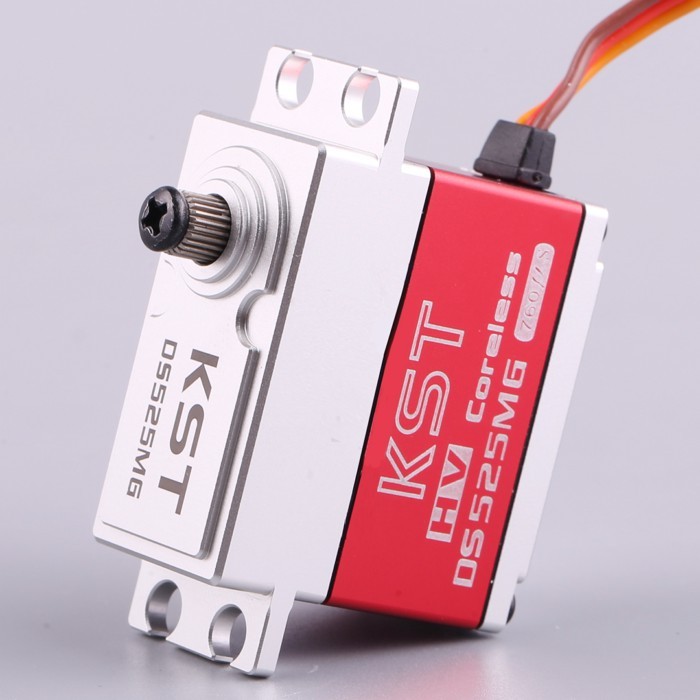 KST DS525MG 8.4V 7.5kg 0.04sec HV Digital Metal Gear Servo Motor for RC Model UAV Car Boat Robot Ar