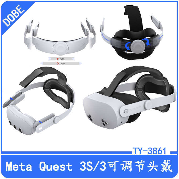 Meta quest3S VR แว่นตาปรับ Headwear Oculus Quest3 Multi-มุมเปลี่ยน Headwear