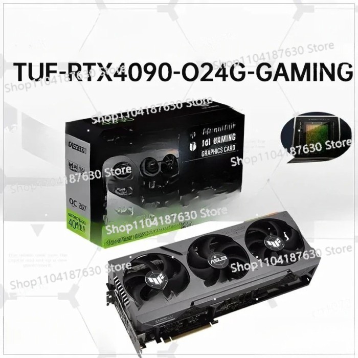 4090 Graphics ROG STRIX RTX4090 O24G GAMING GDDR6X 21000MHz 24GB 384Bit Support Motherboard HDCP Vi