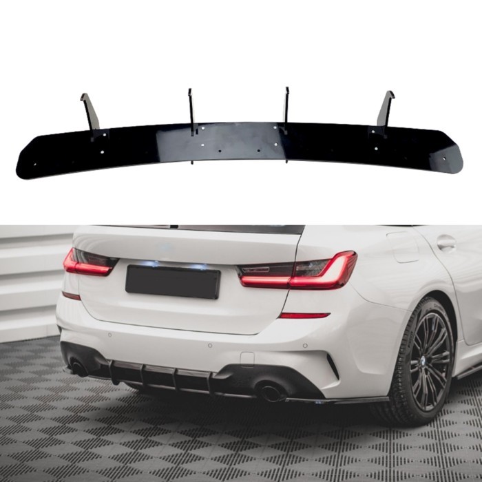 For BMW 3 Series G20 320i 325i 330i 2019-2022 Sport Model Rear Bumper Diffuser Splitter Spoiler Lip
