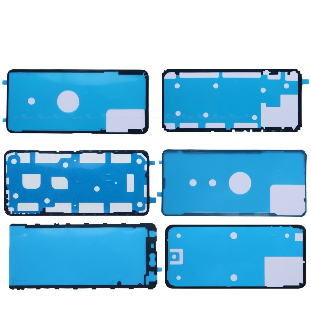 ด้านหน้าจอแสดงผล LCD หน้าจอกาวปกหลังสติกเกอร์ด้านหลังกาวเทปสําหรับ Vivo iQoo Z1 Z6 Z6x Z7 Pro Z7i Z7