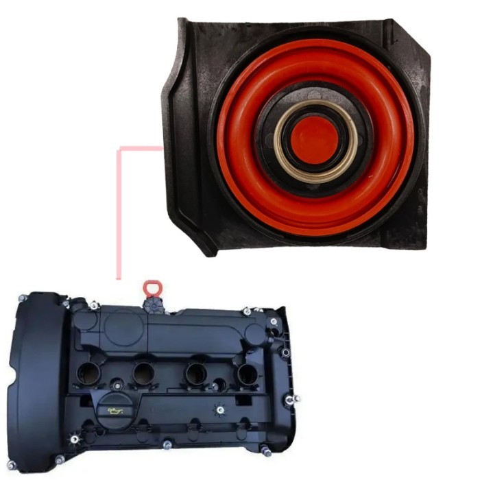 Engine Valve Cover waste air valve 9812071480 9812828980 For 308 408 C4 DS3 DS4 1.6T 9805712480