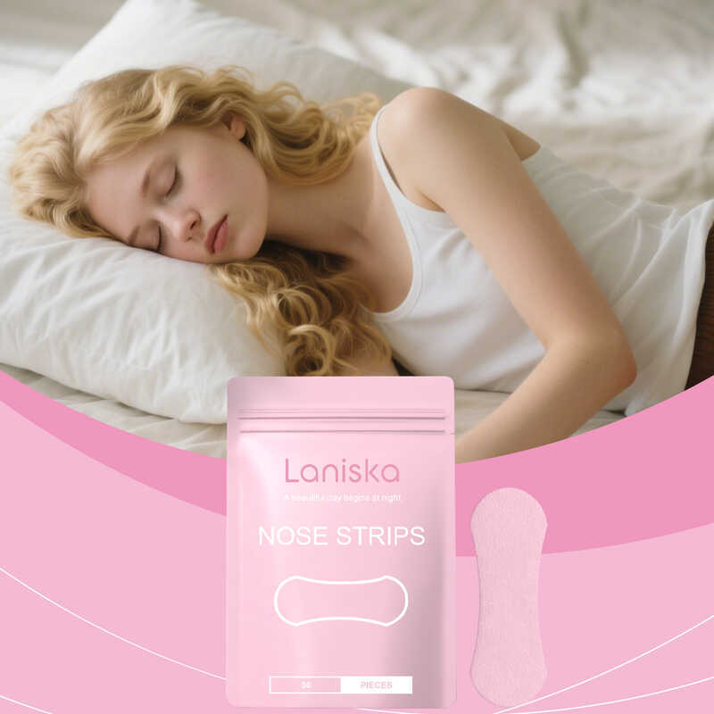 LANISKA Sleep Care Nasal Patch Gentle Enjoy Night Sleep Natural Fit สบาย Fresh Care Nasal Patch