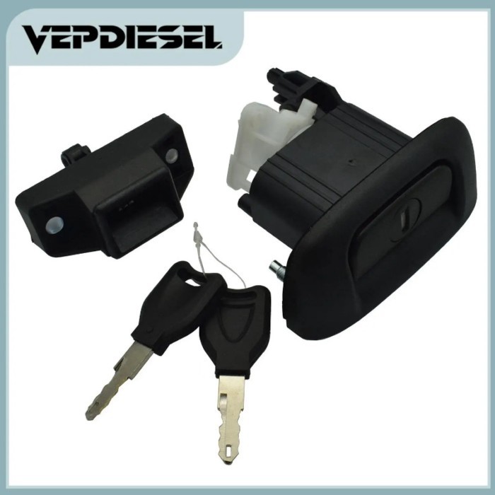 Tailgate Trunk Boot Lock W/2 keys & Latch Kit For Renault Thalia MK1 Logan Clio Sedan 1998-2010 770