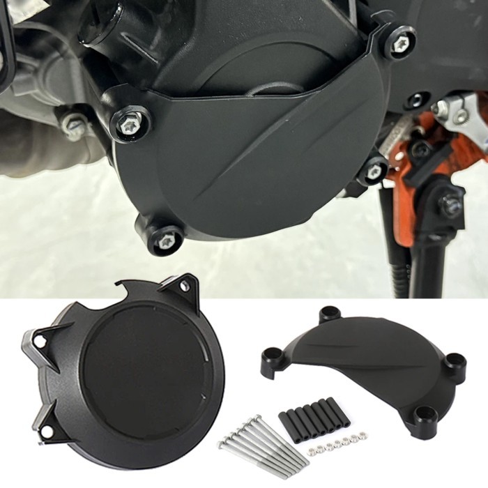 Motorcycles Accessories Engine Protective Cover Black New For 390 DUKE 390DUKE 390 Duke 390Duke 202
