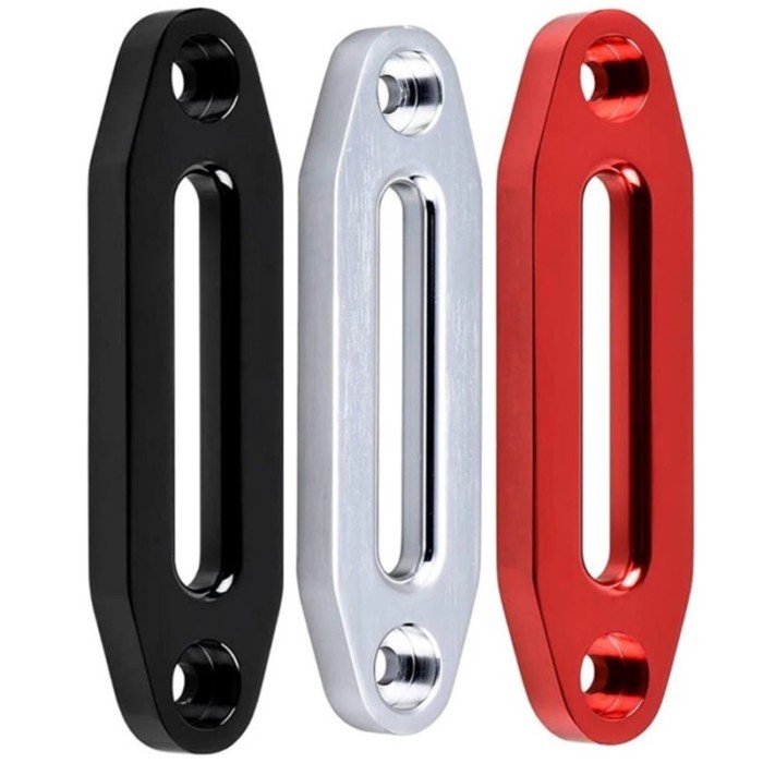 152mm 6Aluminum Hawse Fairlead 4500lbs Winch Fairlead for Synthetic Rope Fairlead 4WD 4X4 Recovery