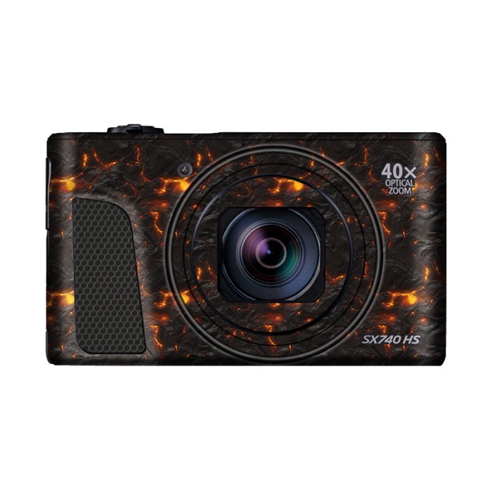 เหมาะสําหรับ Canon SX740HS สติ๊กเกอร์กันรอยตัวกล้อง Canon SX740HS ฟิล์มตัวกล้อง