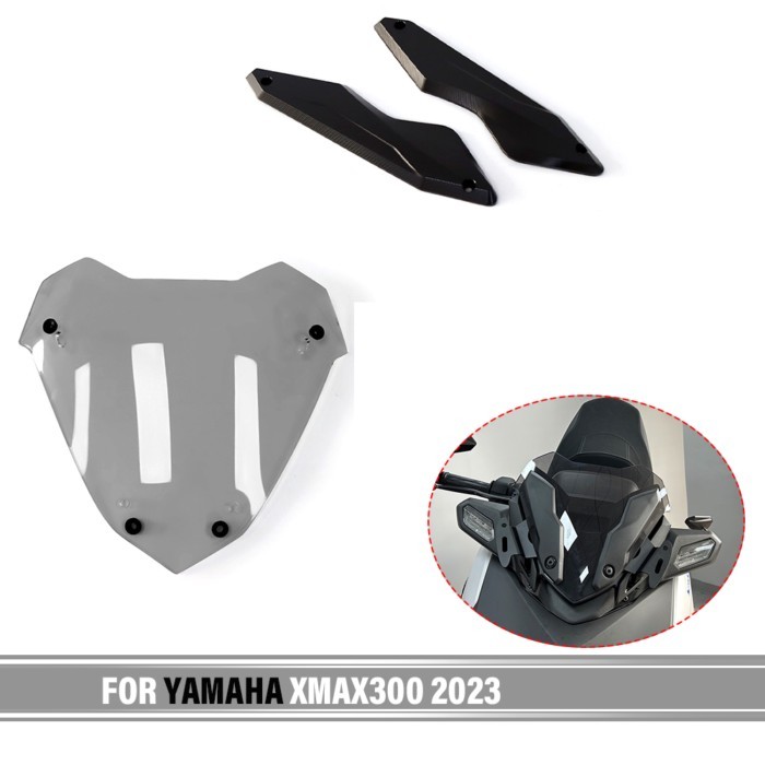 For Yamaha XMAX300 XMAX 300 2023-2025 XMAX300 Motorcycle Windscreen Wind Shield Screens Windshield