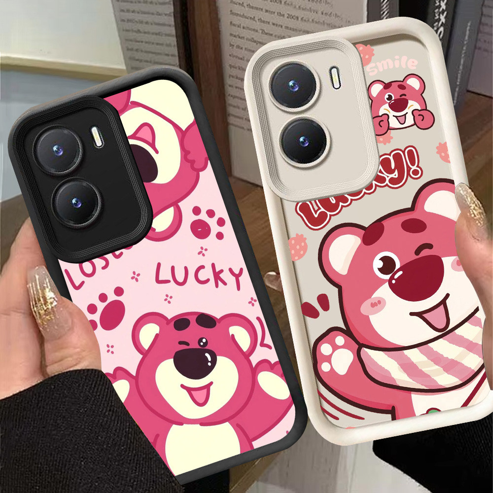 G-30 ปลอกล็อตโซ่สําหรับ VIVO IQOO Z9 Z9X Y02S Y56 Y16 5G สีดําและสีขาว