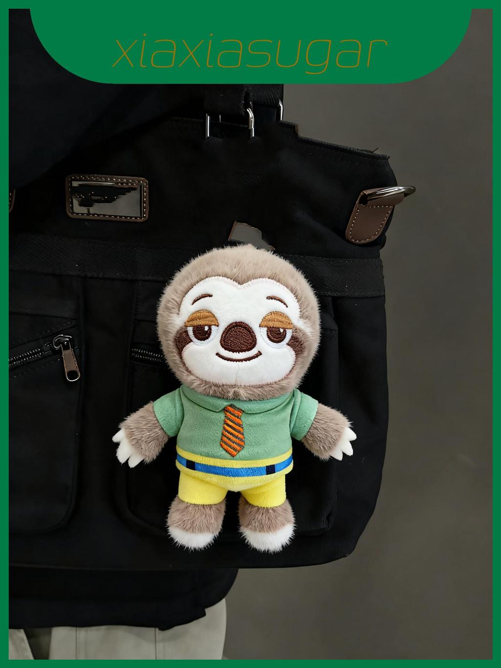 น่ารัก Nick Sloth และ Sloth และ Benjamin พวงกุญแจตุ๊กตาสําหรับของขวัญกระเป๋าเป้สะพายหลังและ