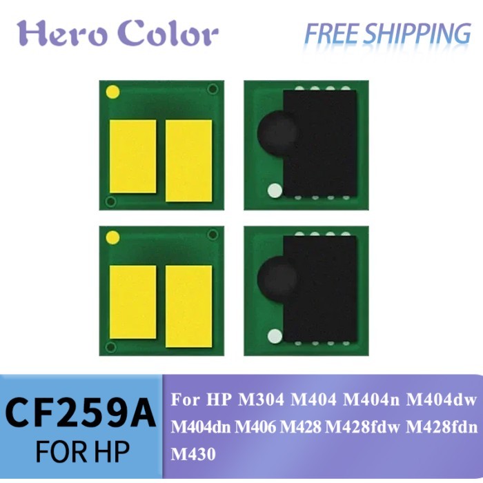 CF258A CF259A CF276A 58A 59A 76a Toner Cartridge Chip for HP M304 M404 M404n M404dw M404dn M406 M42