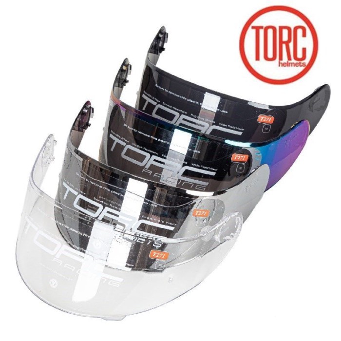 Helmet Lenses for TORC T271 TORCT271/V271 Uncover Helmet Lens Full Face Pin Accesorios Para Moto Ca