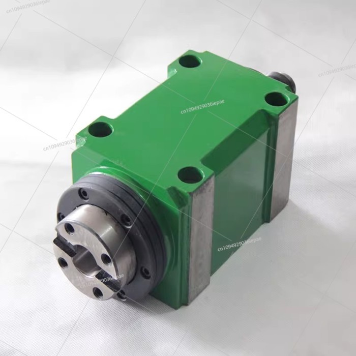 BT30 No. 3 Small Milling Head Spindle Machine Tool Power Head Boring and Milling Drilling Tapping C