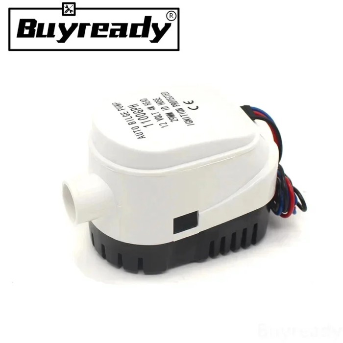 12V 24V 1100GPH 750GPH 600GPH Submersible Water Pump 12V Automatic Boat Bilge Pump With Auto Folat