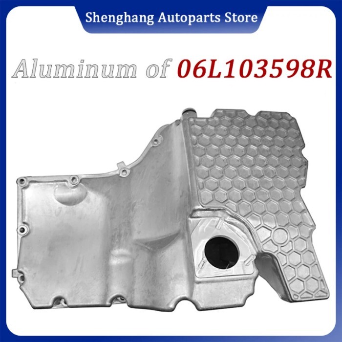 06L103598R Aluminum Lower Engine Oil Pan For Audi A4 A5 A6 A7 A8 Q5 Q7 Q8 VW Touareg 2.0T 2016-2026