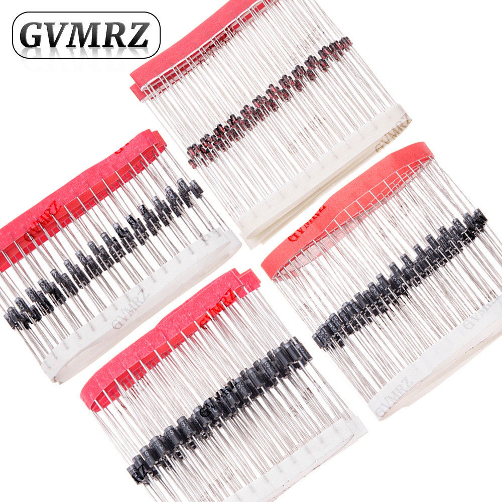 1N Series Rectifier/Schottky Diode 1N5359B 1N60 1N914 Assortment Encapsulated Diode 1N4007 45mil 1N4