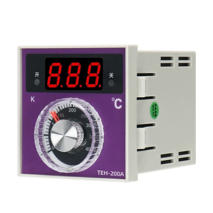 TEH-200A TEH72-92001KO Gas Furnace Electric Oven Digital Thermostat 0-300°C 0-400°C 220V 380V