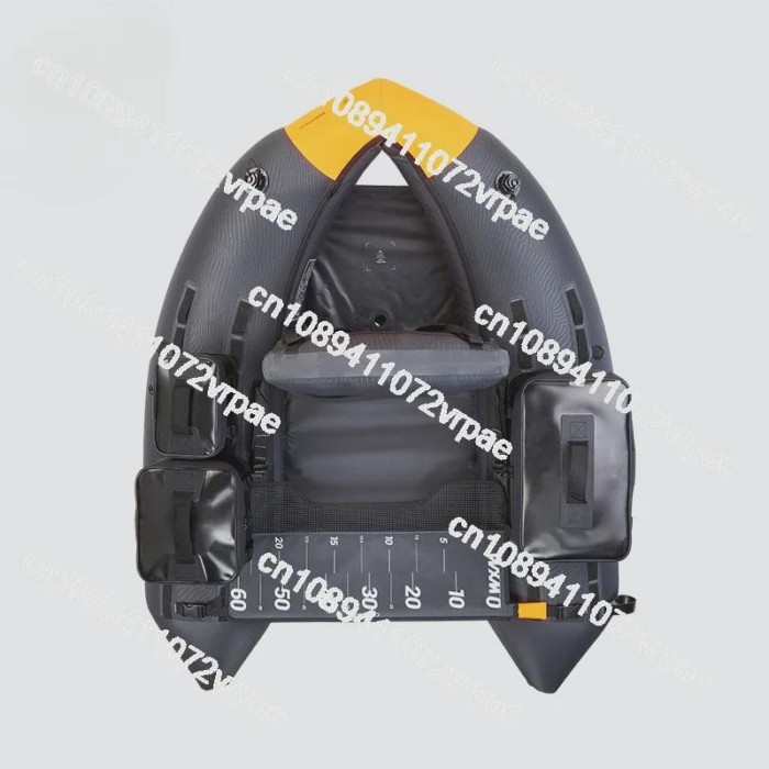 Single lure boat water fishing boat lure boat raft fishing folding rubber  inflatable