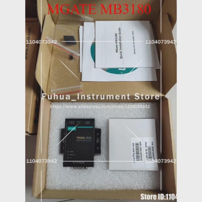 1PC MOXA MGATE MB3180 Industrial Network Server