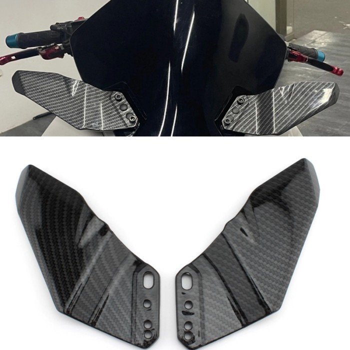 For YAMAHA T-MAX530 YZF-R3 YZF-R25 YZF-R125 YZF-R15 YZF-R1 YZF-R6 Front Windscreen Fairing Side Win