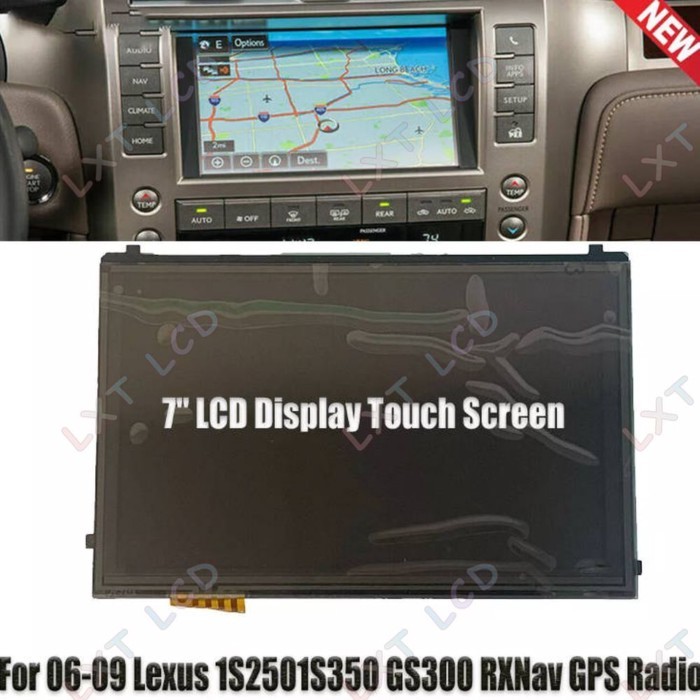 LCD Display Original For LEXUS GS350 GS430 GS450H NAVIGATION LCD DISPLAY Screen Panel LTA070B050F L