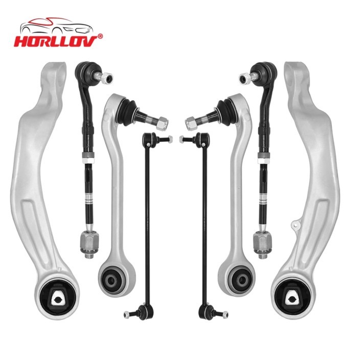 8 PCS Suspension Kit Lower Control Arm Kit for Bmw E60 5 6 E63 E64 Xdrive 31126774827 31106770685 3