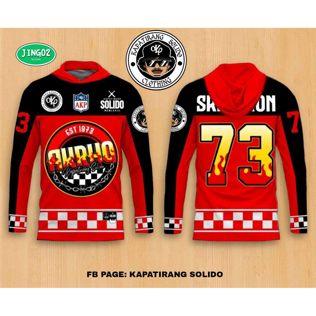 (JING02) ใหม่ 53nd ANNIVERSARY SKEPTRON Hoodie, Fully Sublimative Breathable Sports Long Sleeve, Men