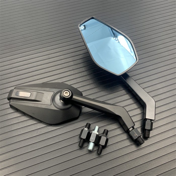 1 Pair Motorcycle Mirror Moto Bike Rearview Mirror Rear-View Mirrors Alloy Motorcycle Rear View Mir