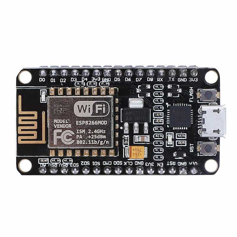 NodeMcu Lua V2 WIFI บอร์ดพัฒนา IoT ตาม ESP8266 CP2102