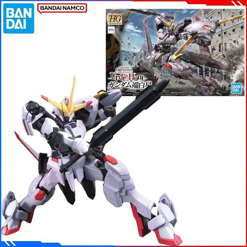Genuine Bandai Original Gundam Figure Model Kits HG IBO 1/144 Anime Figures Gundam Hajiroboshi Acti