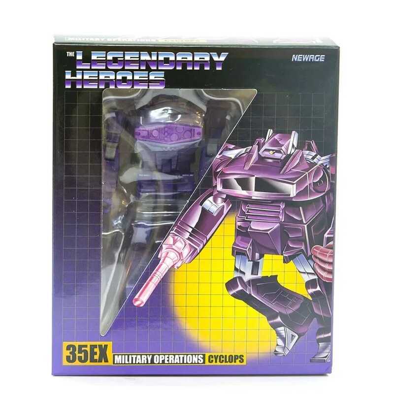 New Transformation Toys NewAge H35EX Cyclops Shockwave Animation Ver. mini NA Action Figure toy in