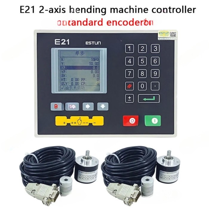 New Estun 2Axis E21 bending machine controller E21 bending CNC system controller supports single-st