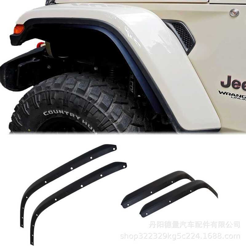 คิ้วล้อ เหมาะสําหรับ 18-24JEEP Wrangler Widened Mudguard JL4XE ขนาดเล็ก Off-Road