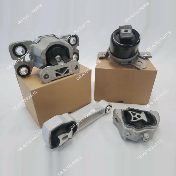 4pcs Engine Motor Mount transmission mount for Volvo XC60 S80 V60 V70 S80 Land Rover Freelander 2 L