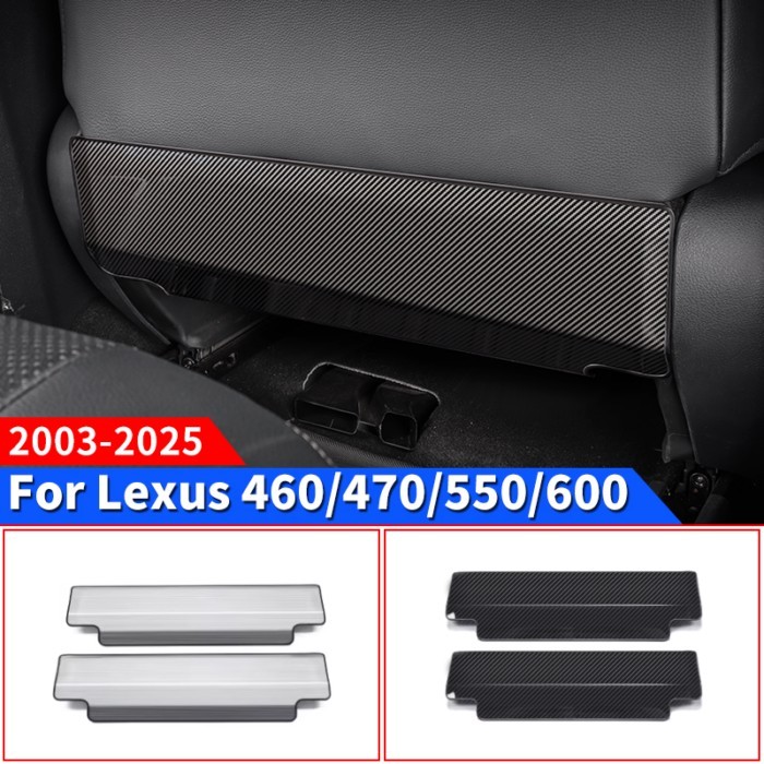For Lexus 2003-2025 GX460 GX470 GX550 LX600 Seat Protection Panel  Interior Upgraded Accessories De