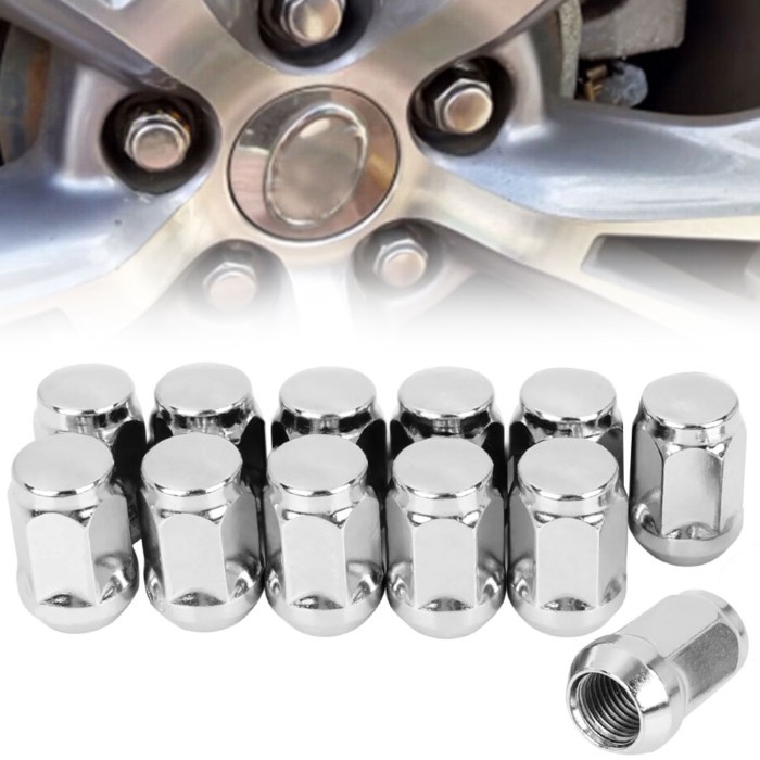 Car Racing Wheel Lug Nuts Hex Hub Screw M12*1.5 M12*1.25 Universal Anti-theft 35mm Car Wheel Nuts C